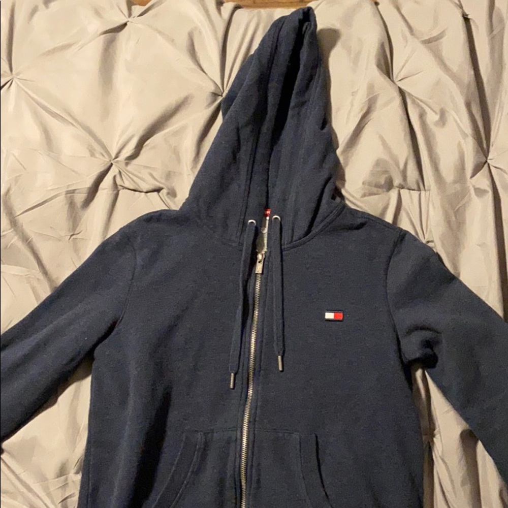 Tommy Hilfiger zip up hoodie.